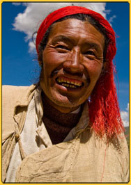  Tibet - the Khampa man, Tibet